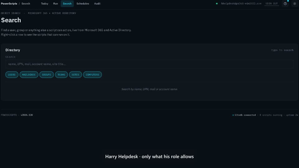 Safe by design: PowerScripts demo